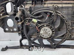 07-13 OEM Mini Cooper S R56 R57 Main Radiator Condenser Fan Motor Assembly SET