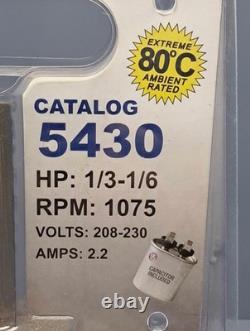 1075 RPM Universal Condenser Fan Motor(1/6-1/3 HP, 208/230V) Includes capacitor