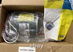 1/3-1/6 HP 208-230 VAC Variable 4 Speed Condenser Fan Motor Wagner Motors