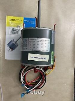 1/3-1/6 HP 208-230 VAC Variable 4 Speed Condenser Fan Motor Wagner Motors
