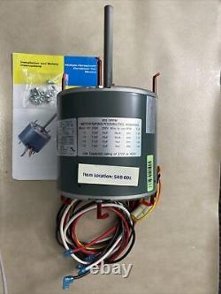 1/3-1/6 HP 208-230 VAC Variable 4 Speed Condenser Fan Motor Wagner Motors