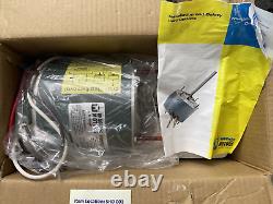 1/3-1/6 HP 208-230 VAC Variable 4 Speed Condenser Fan Motor Wagner Motors