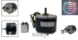 1/4HP Condenser Fan Motor 1100RPM 208-230V with Capacitor OEM Replacement