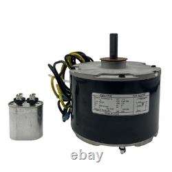 1/4HP Condenser Fan Motor 1100RPM 208-230V with Capacitor OEM Replacement