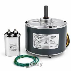 1/4HP Condenser Fan Motor 208-230V 1100 RPM Compatible with Carrier, Bryant, Pay