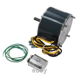 1/4HP Condenser Fan Motor 208-230V 1100 RPM Compatible with Carrier, Bryant, Pay