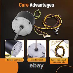 1/4 HP Condenser Fan Motor W51-14CJA1-02 Reversible Rotating 208/230V 1075RPM