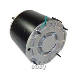 1/6 hp 825 RPM 48 Frame 208-230V 5 5/8 Diameter Condenser Fan Motor # EM3403