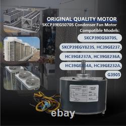 230V 1/4 HP Condenser Fan Motor OEM Standard 1100 RPM 5KCP39EGS070S Compatible