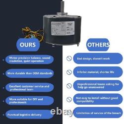 230V 1/4 HP Condenser Fan Motor OEM Standard 1100 RPM 5KCP39EGS070S Compatible 230V 1/4 HP Condenser Fan Motor OEM Standard 1100 RPM 5KCP39EGS070S Compatible