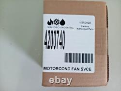 4200740 Genuine SubZero Condenser Fan Motor Assy. Factory Part New OEM