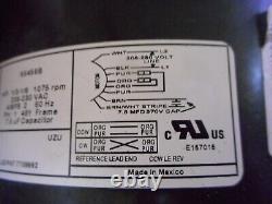 55458B Packard Pro 1/3-1/6 HP Condenser Fan Motor, 208-230 Volt, 1075 RPM