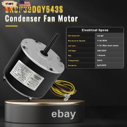 5KCP39DGY543S Condenser Fan Motor Replacement 1/5HP 1100RPM 208-230V NEW USA