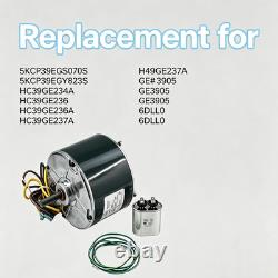 5KCP39EGS070S Condenser Fan Motor 1/4HP 208-230V 1100 RPM Compatible with Carrie