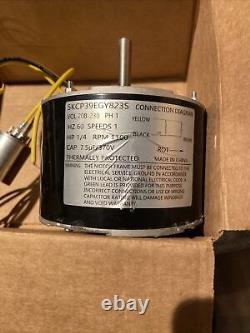 5KCP39EGY8235 Condenser Motor 3905 1/4 HP 208/230V Condenser Fan OEM Standard