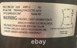 5KCP39 EGS070S 1/4 HP Condenser Fan Motor, 1100 RPM, 48 Frame, 208-230V