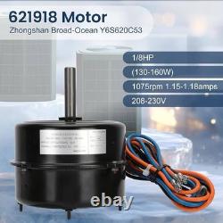 621918 Condenser Fan Motor 5KCP29FCA283AS 1/8HP 1075RPM 208/230V Y6S620C53