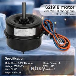 621918 Condenser Fan Motor 5KCP29FCA283AS 1/8HP 1075RPM 208/230V Y6S620C53