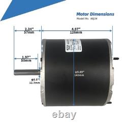 68J24 Condenser Blower Fan Motor 1/3 HP Replaces Lennox 68J2401 97M62