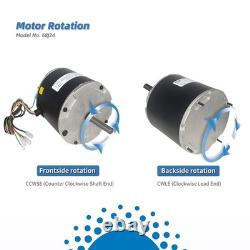 68J24 Condenser Blower Fan Motor 1/3 HP Replaces Lennox 68J2401 97M62