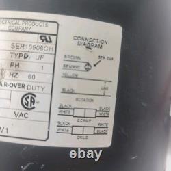 AO SMITH F48K92A01 Condenser fan motor 1/4HP 1075RPM 208/230V 60 HZ FSE1026SV1