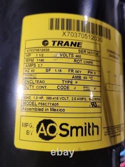 AO Smith Trane X70370512030 1.5HP 460V 1140RPM 56Y Condenser Fan Motor
