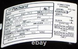 Air Conditioner Condenser Fan Motor 1/6 HP 825 RPM 5-5/8 Diameter 230V TENV