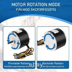 Bbsjujnn 5KCP39FGS071S Carrier Condenser Motor 1/4 HP 208-230v
