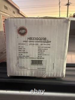 Brand New Carrier & Bryant HB33GQ230 Condenser Fan Motor 1/10 hp 1100 rpms