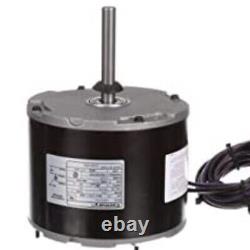 Broad Condenser Fan Motor 3/4 HP 1110 RPM 1 Speed 208-230V 60 Hz 48Y Frame