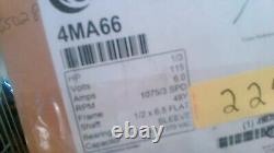 CENTURY 4MA66 Condenser Fan Motor 1/3 HP RPM-1075/SPD 6.0AMPS 115V