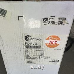 CENTURY FC1106F Condenser Fan Motor 1 HP, 1075 RPM 1 Speed