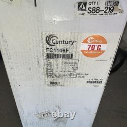 CENTURY FC1106F Condenser Fan Motor 1 HP, 1075 RPM 1 Speed