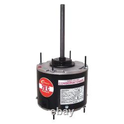 CENTURY FE1056SF Condenser Fan Motor, 1/2 HP, 1075 rpm, 60Hz 4MB63
