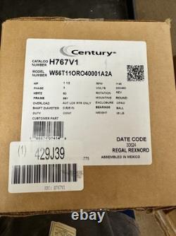 CENTURY H767V1 Condenser Fan Motor