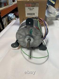 Carrier 25901018 Ac Condenser Fan Motor, 208-230v, 1ph, 1/5 Hp, 5kcp39hg New