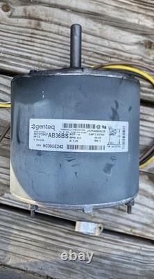 Carrier Genteq Condenser Fan Motor HC39GE242 5KCP39KFAB36BS 1/4 HP 825 RPM 230V