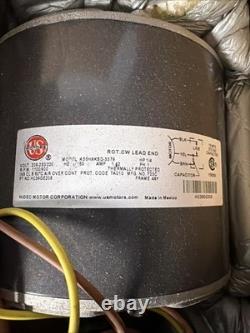 Carrier OEM HB39GE208 Condenser Fan Motor 1/4 HP 208/230V 1.42 Amp 1100/900 RPM
