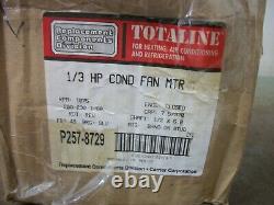 Carrier Totaline 1/3hp Condenser Fan Motor P257-8729 230volt 1075rpm Nib