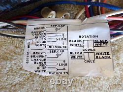 Century 159A Condenser Fan Motor 1 HP, 1075 RPM, 230/460V, 1 Ph (F48Y37A01)