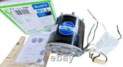 Century 9723 Condenser Fan Motor 1075 RPM, 1/4-1/5-1/6 HP, 208-230Vac Frame 42