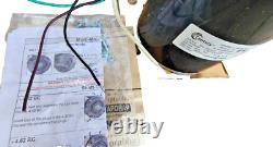 Century 9723 Condenser Fan Motor 1075 RPM, 1/4-1/5-1/6 HP, 208-230Vac Frame 42