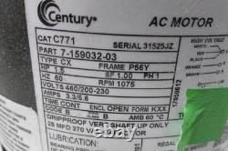 Century C771 1.5 HP 1075 RPM 200-230/460VAC Condenser Fan Motor