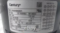 Century FC3076F 3/4 HP 1140 RPM 200-230/460VAC Condenser Fan Motor