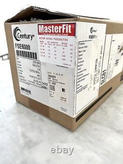 Century FSE6000 MasterFit Condenser Motor-1/3, 1/6 HP-208-230 Volts-1075 RPM