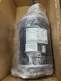 Century H667V1 Condenser Fan Motor 1 HP 3 Ph 60 Hz 230/460 V 1140 RPM 56Y Frame