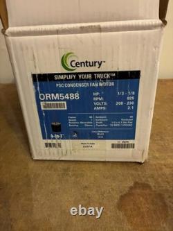 Century Orm5488 4-in-1 Condenser Fan Motor, 1/3-3-8 HP 230 Volts 2.1 Amps