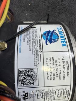 ClimaTek Condenser Fan Motor Fits Emerson US Motors K55HXAHU-4087 MOT99 430