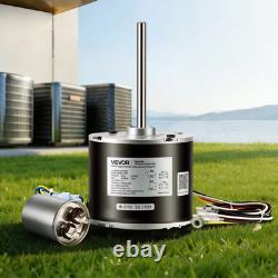 Condenser Fan Motor 1/3HP 1075RPM 208-230V with Capacitor HVAC Replacement