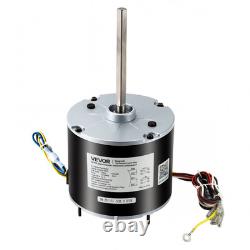 Condenser Fan Motor 1/3HP 1075RPM 208-230V with Capacitor HVAC Replacement